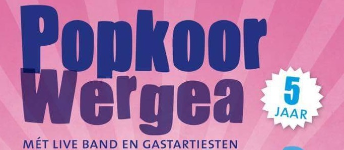 affiche popkoor 5 jaar detail